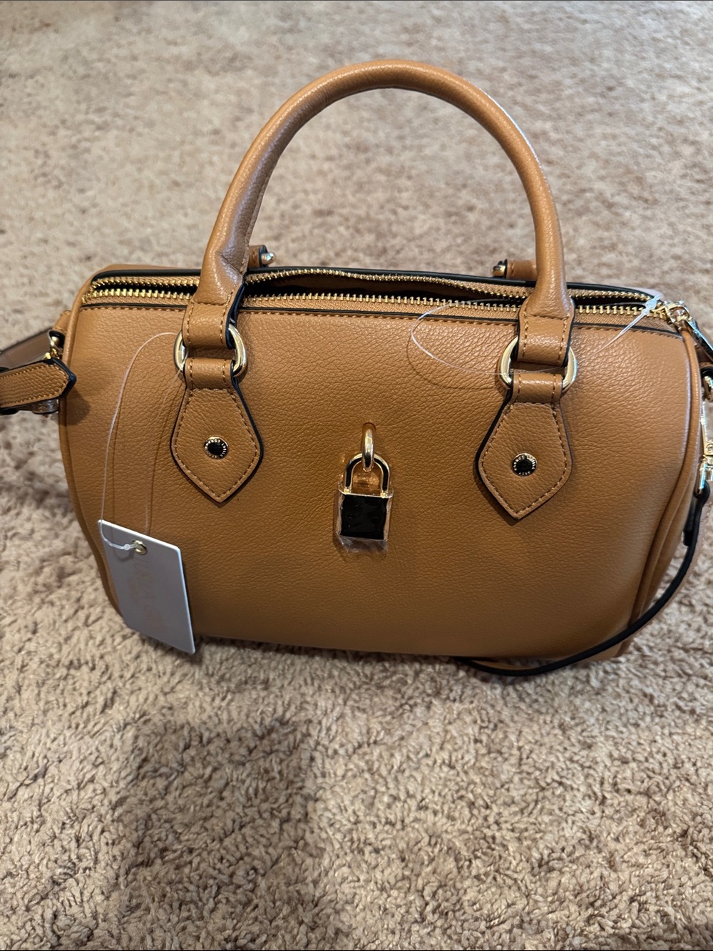 LUELLA GREY London
Tan Leather Satchel Handbag NWT